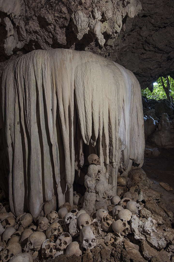 Traditional Papua New Guinean heritage site