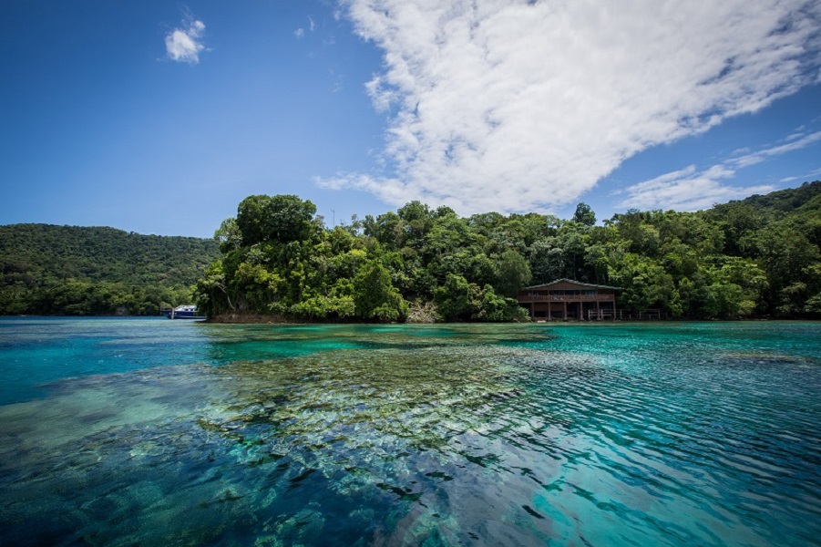 Tawali coastline